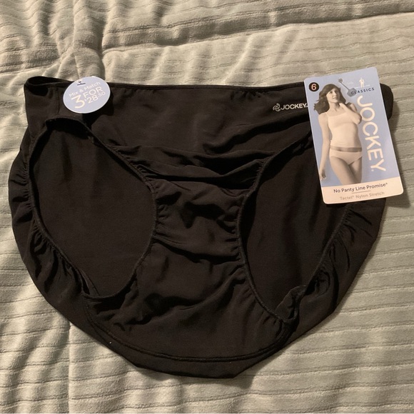 Jockey Women's Classic Black Panties - Picture 1 of 4
